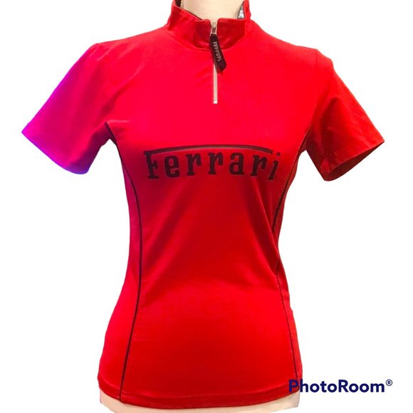 Ferrari Tops - Ferrari Women's Zip Top